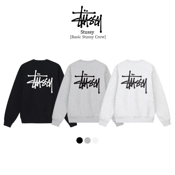 [ STUSSY ] 스투시 기모 맨투맨