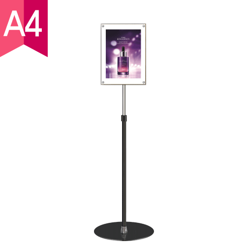 자석부착식 포스터스탠드 WMMP-A4B <BR>POP 스탠드 회전형 메뉴판 거치대 안내판 A1 A2 A3 A4