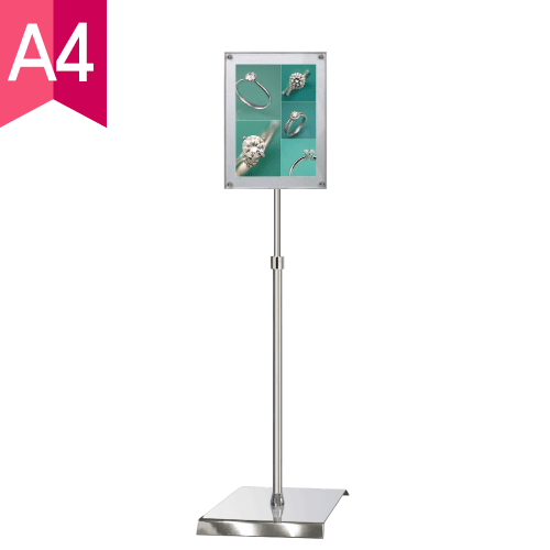 자석부착식 포스터스탠드 SMMP-A4Q <BR>POP 스탠드 회전형 메뉴판 거치대 안내판 A1 A2 A3 A4