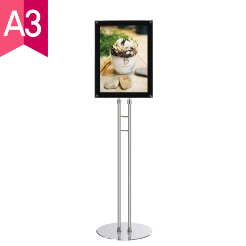 자석부착식 포스터스탠드 MMP-A3S <BR>POP 스탠드 회전형 메뉴판 거치대 안내판 A1 A2 A3 A4