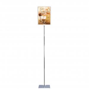 POP 롱스탠드 A4 <BR>양면형 A4 A3 POP 거치대 포스터스탠드 안내판 POP대 메뉴판거치대 블랙