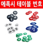 에폭시 번호판 <BR>테이블 아이넘버 숫자 번호표 번호 스티커 라커번호 원형숫자판 PC방 사우나번호판 사물함