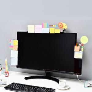모니터 메모 보드 <BR>자석 포스트잇 휴대폰 거치대 메모지 판 컴퓨터메모