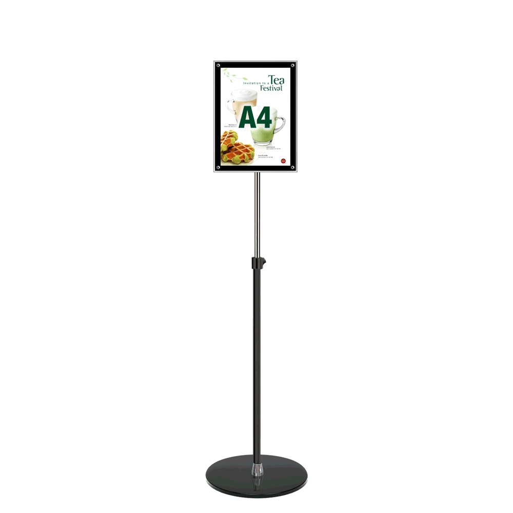 일반 자석식 포스터스탠드 A4<BR>POP 스탠드 회전형 메뉴판 거치대 안내판 A1 A2 A3 A4