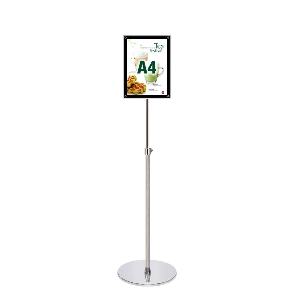 일반 자석식 포스터스탠드 A4<BR>POP 스탠드 회전형 메뉴판 거치대 안내판 A1 A2 A3 A4