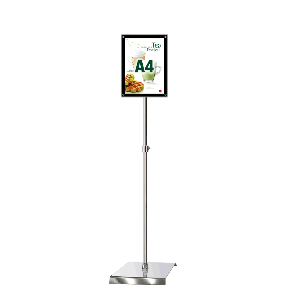 일반 자석식 포스터스탠드 A4<BR>POP 스탠드 회전형 메뉴판 거치대 안내판 A1 A2 A3 A4