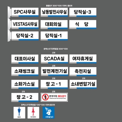 최재혁고객님 돌출표찰DF외 결재페이지