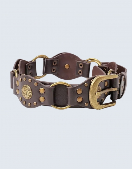 Ethnic Buckle Chain Belt