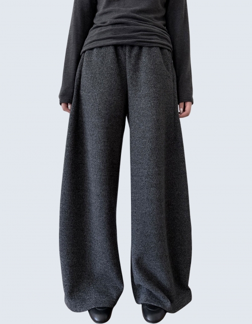 lace fleece sweater pants