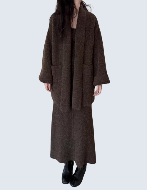 Heavy cotton wool blend set-up