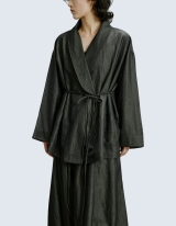 Setin strap kimono shirt