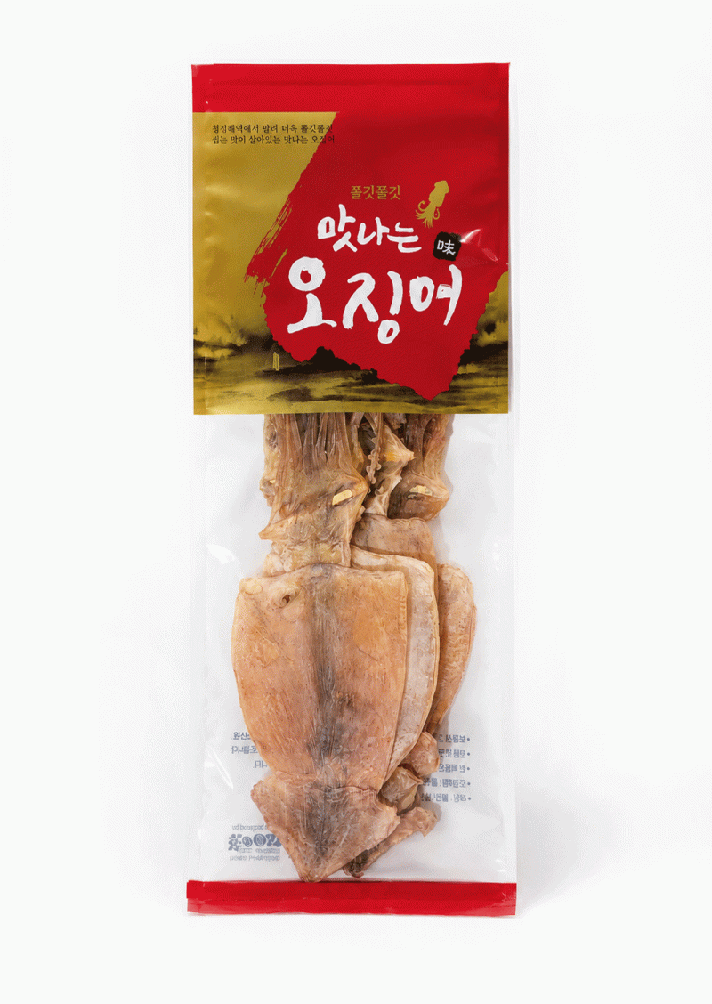 맛나는오징어(빨강)