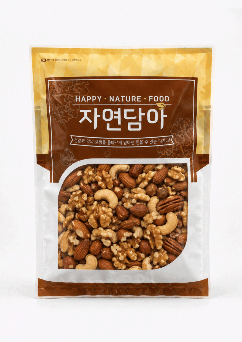 자연담아(초코/지퍼형)