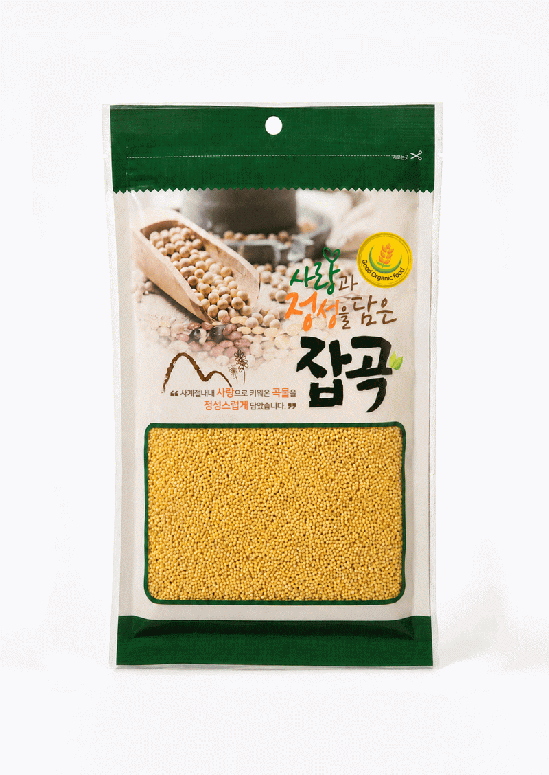 사랑과정성을담은잡곡(초록/지퍼형)