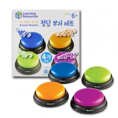 [러닝리소스/한글화] 정답 부저 세트 LR3774-K 생각투자 /박스(1박스6개)