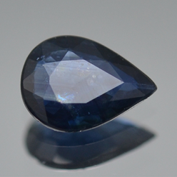 깊은 블루의 천연 사파이어나석 원석 0.60ct