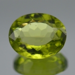 진한 올리브 그린 천연 페리도트나석 원석 3.16ct