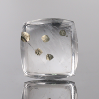 꽃잎이 흩날리는 듯한 희귀 천연 백수정 나석 8.97ct