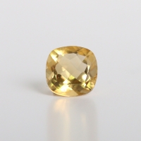 천연 황수정 나석 원석 5mm 쿠션컷 Citrine 11월탄생석