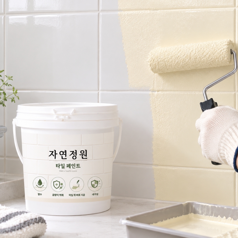 욕실 타일 페인팅 세트