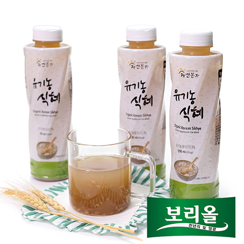보리올 유기농 식혜 550ml 4개