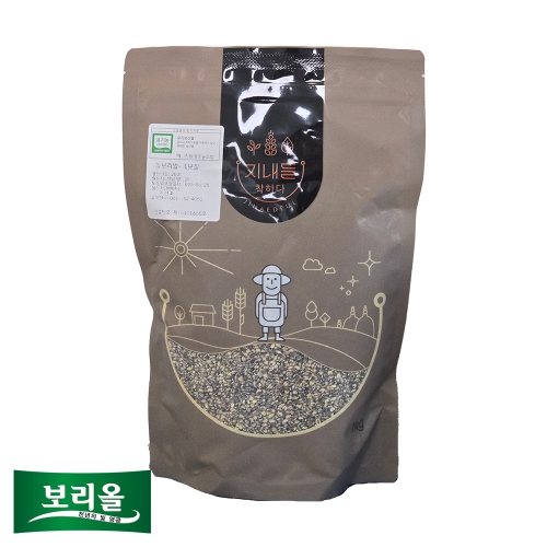 25년 햇곡) 보리올 흑 찰보리쌀 1kg 1개