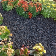 화산석자갈 현무암 용암돌 송이석  멀칭자갈 대포장 10kg