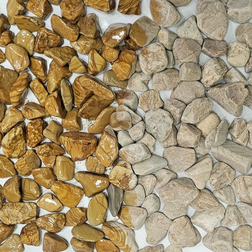 목문석자갈20-30mm 15kg(1포대)/ 나무무늬자갈 조경용 정원용