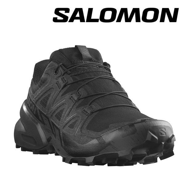 살로몬 스피드크로스 6 포스 와이드 (검정)