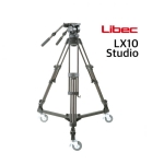 [LIBEC] LX10 스튜디오 카메라 삼각대 / 탑재중량 16kg 이동형 달리
