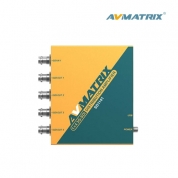 AV매트릭스  SD1141 /1&times;4 SDI 리클라킹 분배증폭기/AV 방송용 분배기/SDI분배기/브라켓포함