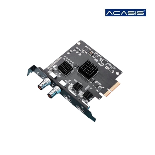 [ACASIS] AC-VS014  하이브리드 4채널 캡처카드 (2 HDMI + 2 SDI)