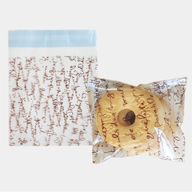 영문 접착식 초코