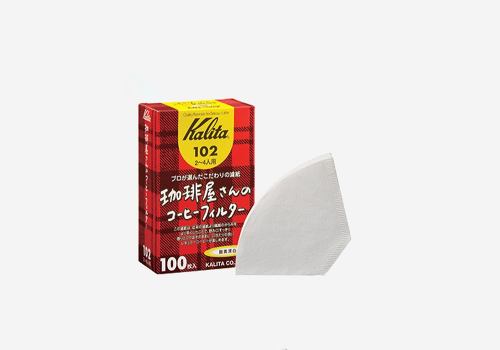 칼리타 커피숍 종이 필터 화이트 102
