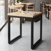 다올40각 블랙 600 수저 테이블 (7가지 상판)