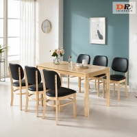 모드 + 로지에 6인 식탁 세트