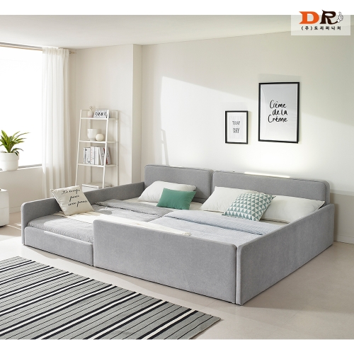 아벡 원단 패밀리 침대 세트 퀸 + 슈퍼싱글 (Q + SS)