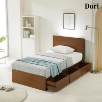 아띠스떼 월넛 침대 세트 슈퍼싱글 (SS)