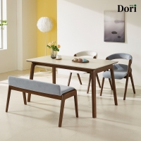 미미르 4인 벤치형 식탁 세트