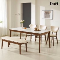 헤오소 6인 벤치형 식탁 세트