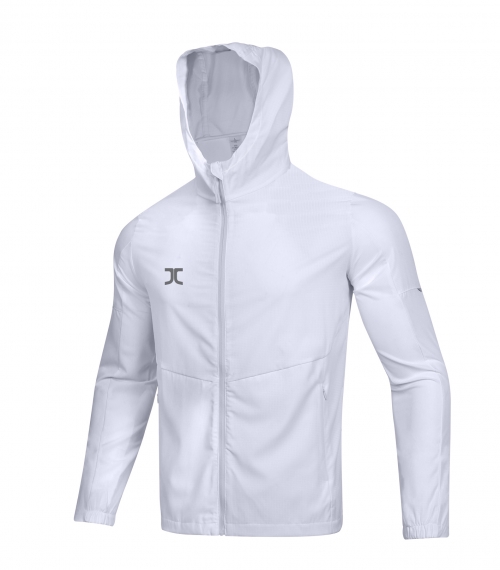 [JC] 드라이 쿨 후드 자켓_화이트(White)