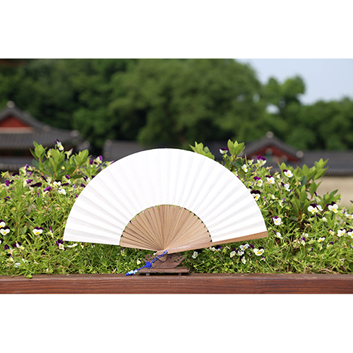 [서령필방] 오죽 색접선(백색)