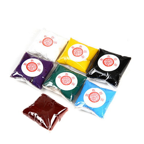 [서령필방] 색인주 알인주(7색) 1냥/30g 선택1/ 고급인주/전각재료/서화용인주