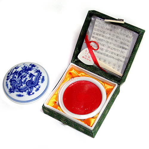 [서령필방] 전족 2냥/60g /고급인주/전각재료/서화용인주/서예용품/동양화재료/물감