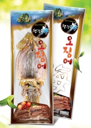 청정海오징어(210*550mm)-독 도그림-(50매)