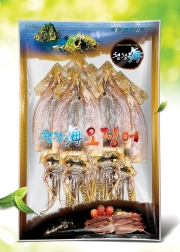 오징어420*650mm--독도그림(50매)