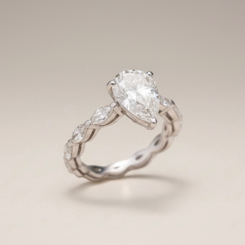 Pair Diamond Ring