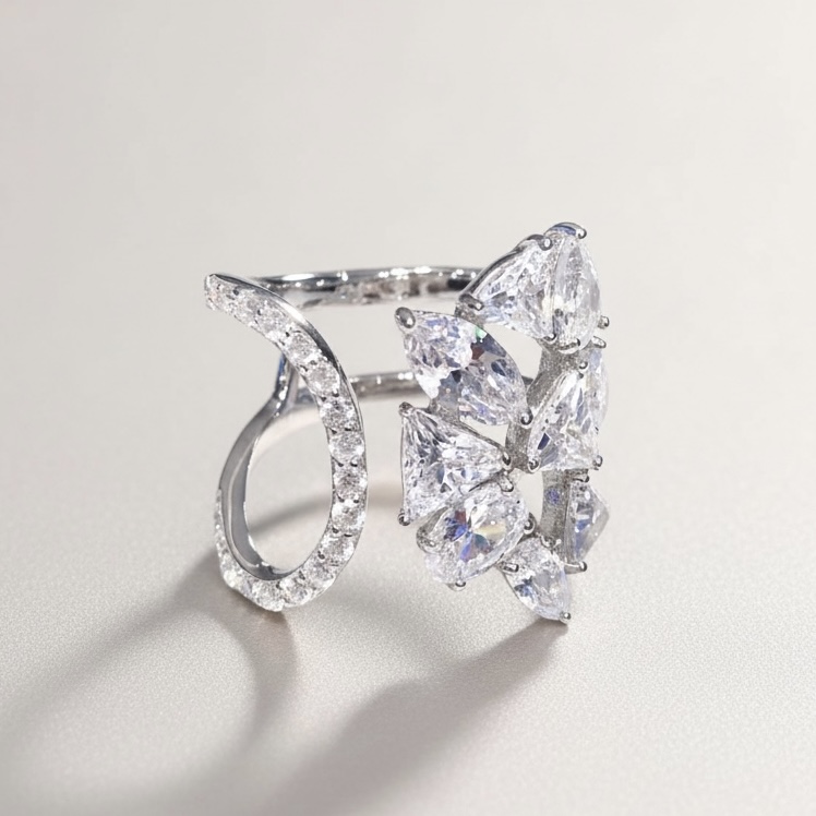 Shine White Ring(샤인 화이트 링) Silver_925