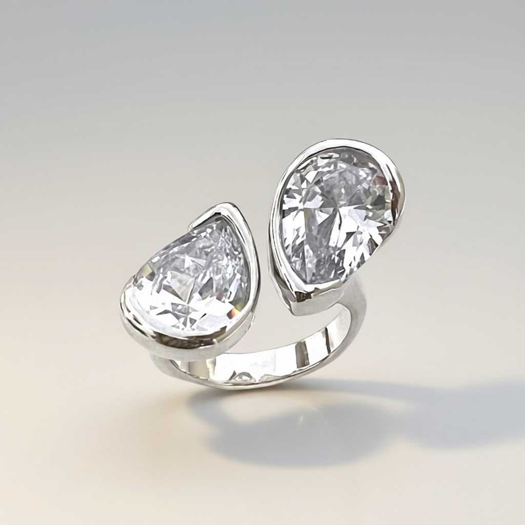 Fancy Bezel Ring (팬시 베젤링)_ Silver925