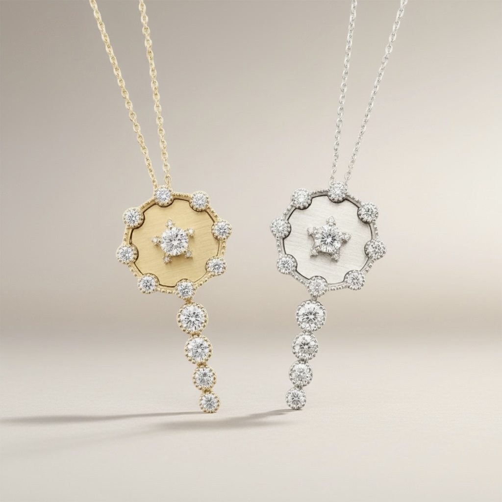 Lucky break Key Necklace (럭키 브레익 키 네크리스)_ Silver925